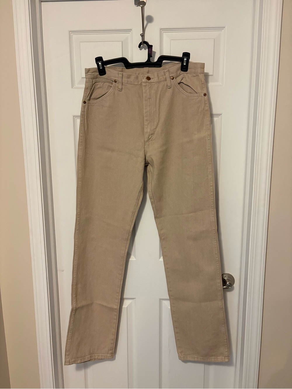 Wrangler Khaki Cowboy Cut Jeans Size 36x36